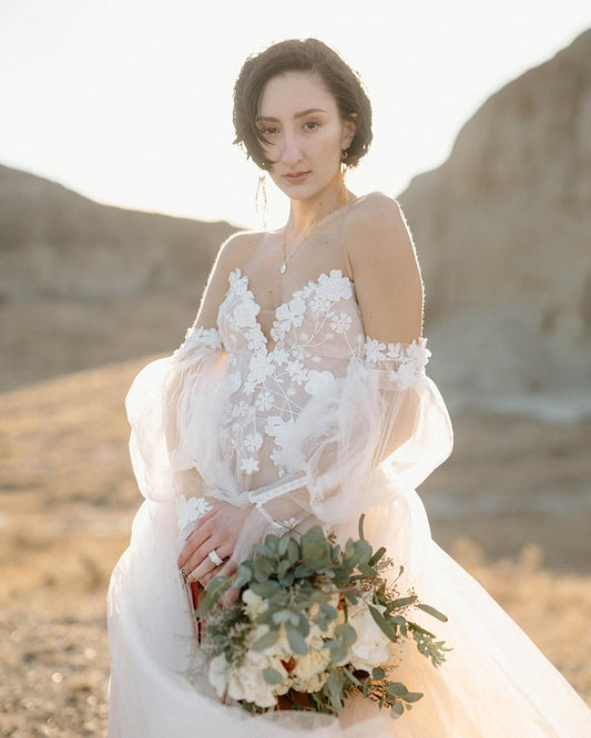 Chic Nostalgia Wedding Dress - Ayla